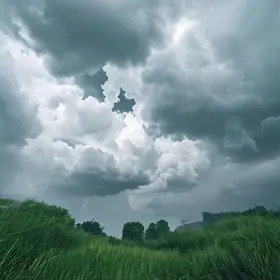 Itu deve ter um dia com muitas nuvens