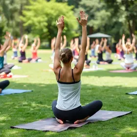 Yoga Livre no Parque do Varvito