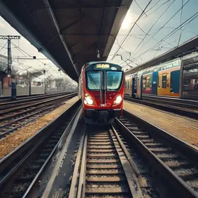 Trem que liga Itu a Salto