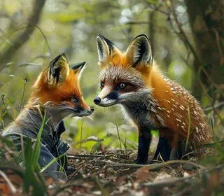 soltura de raposas e tamanduás