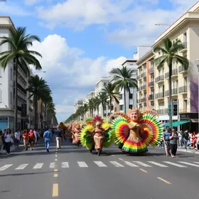 Avenida do Cidade Nova Carnaval Itu