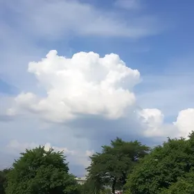 dia com céu parcialmente limpo