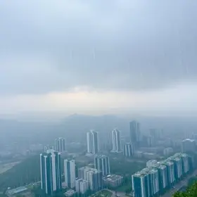 chuva em Itu