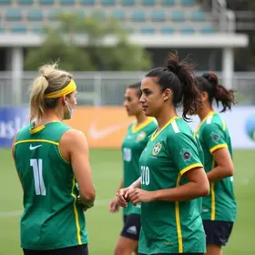 preparação da Seleção Feminina