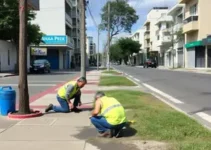 manutenção calçadas Cidade Nova