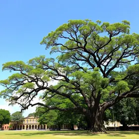 Queda de mangueira de 166 anos em Itu