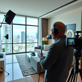 Rick grava vídeo em sua casa em condomínio de luxo em Itu antes de show em SP